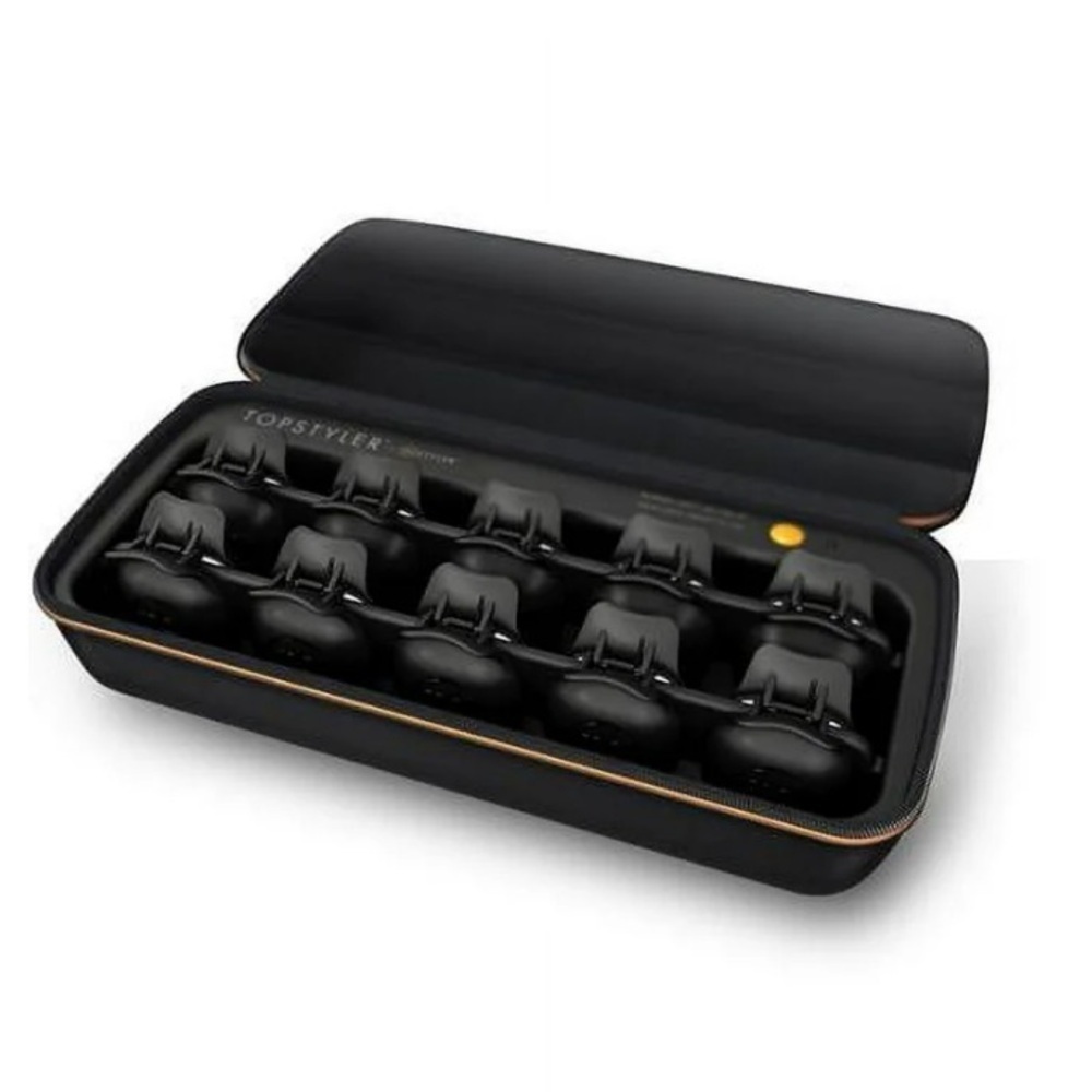 Topstyler by Instyler, Hot Curlers Rollers for Hair, Ceramic Heat, Clips, Case
